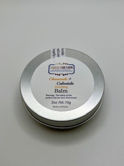 Lanolin Balm Chamomile and Calendula 2 oz tin