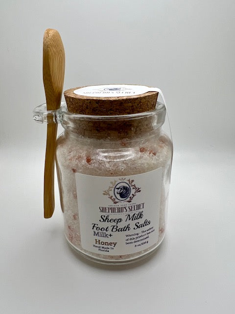 Sheep Milk Foot Bath Salts Sheep Milk and Honey